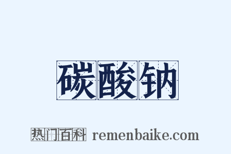 碳酸钠是什么意思的图片